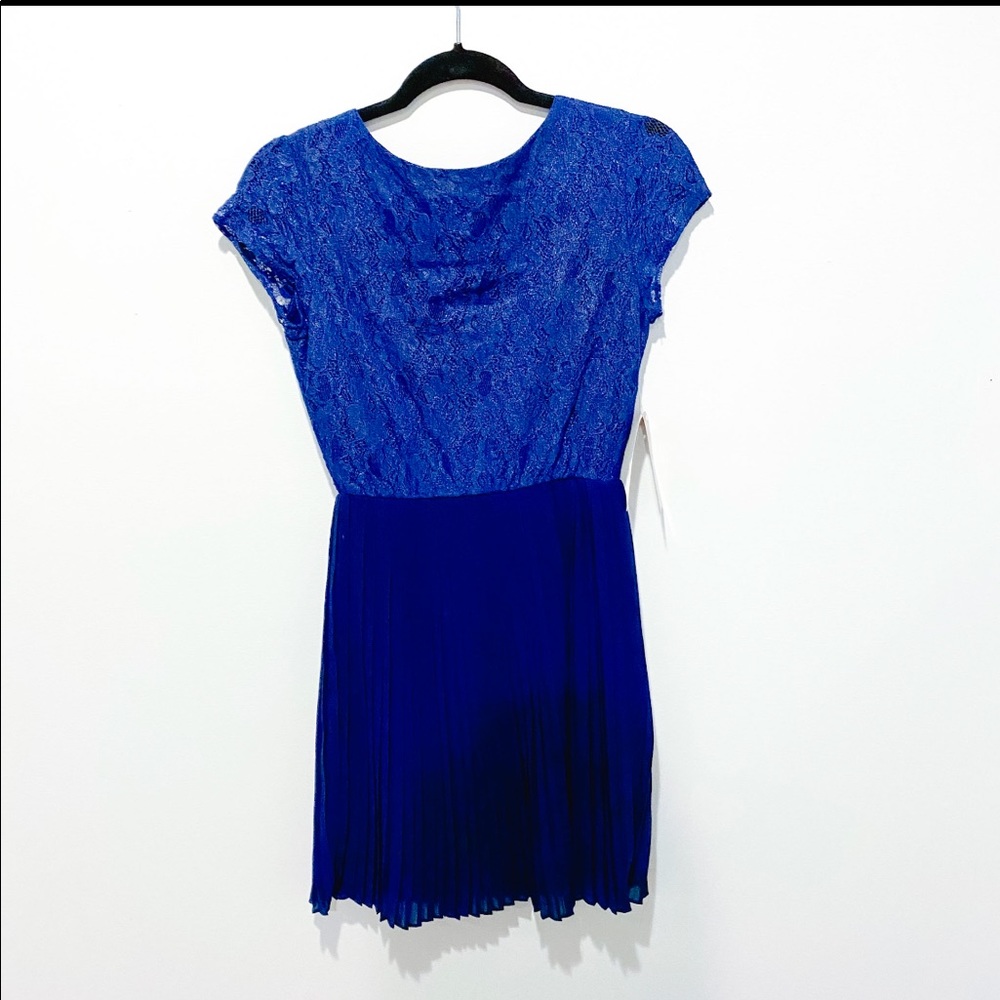 NWT Blue mini dress